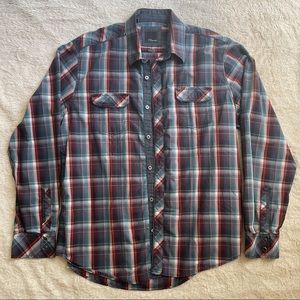 7 Diamonds plaid shirt like new!
